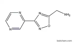 Molecular Structure of 1157834-49-5 ((3-(pyrazin-2-yl)-1,2,4-oxadiazol-5-yl)methanamine)